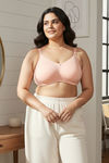 Zivame True Curv Double Layered Non Wired 3/4th Coverage Sag Lift Bra - Peach Pearl — thumbnail 5